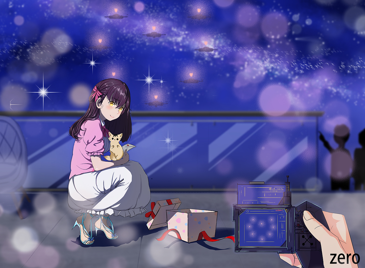 初恋|插画|创作习作|达凌_原创作品-站酷zcool