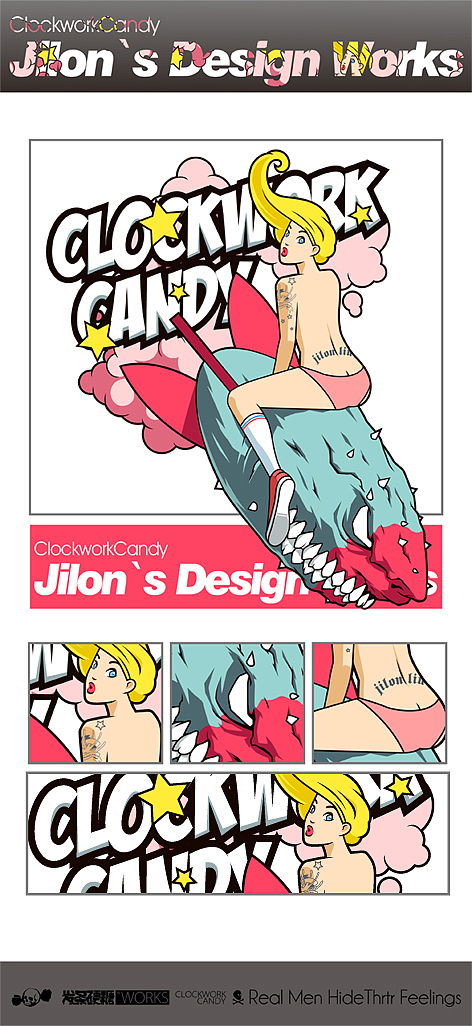 Bomb Girl（图ZNDQ2Mzk2MA==） - 新锐潮流插画 - 站酷设计师发条硬糖原创素材 - 站酷ZCOOL