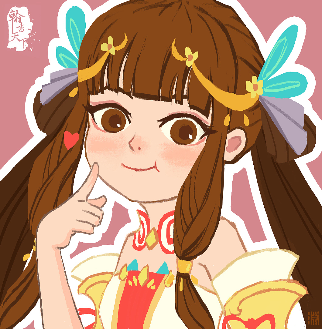 天下3q版萝莉和正太头像