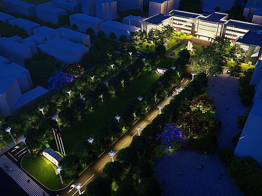 园林绿化景观效果图