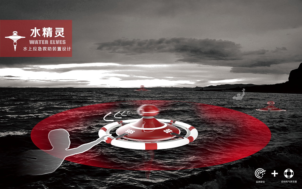 外围式海上救援