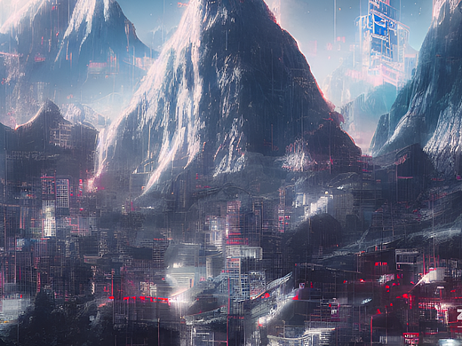 #AI创作实验室#海陀山