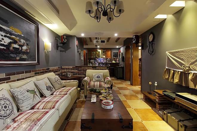 成都百纳装饰整装 116平米美式乡村风格（图ZNjU3MzA3NDQ=） - 家装设计 - 站酷设计师四川百纳家居装饰原创素材 - 站酷ZCOOL