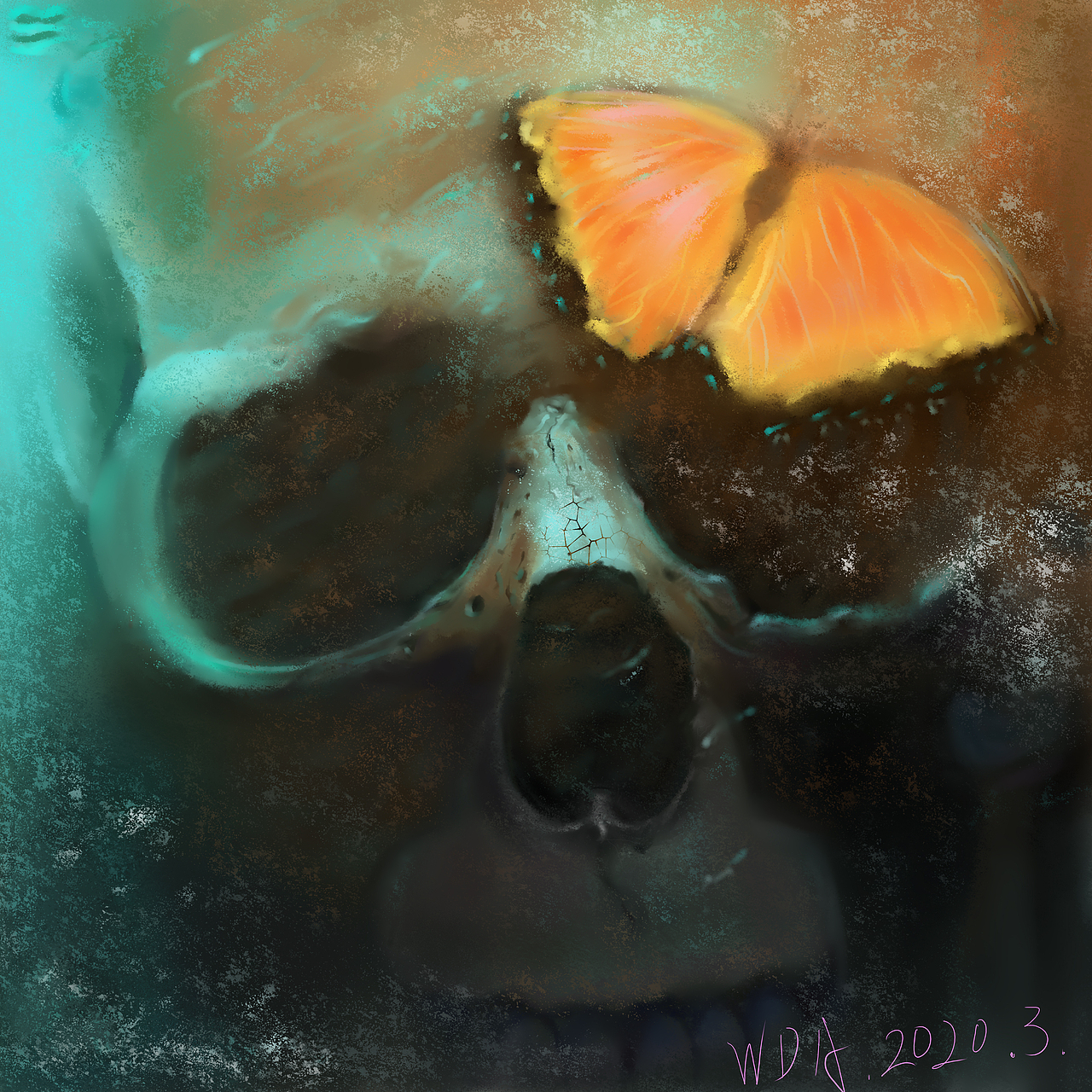 厚涂板绘,可接稿。