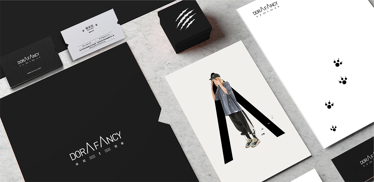 高端潮流女装dorafancy朵拉梵西品牌设计
