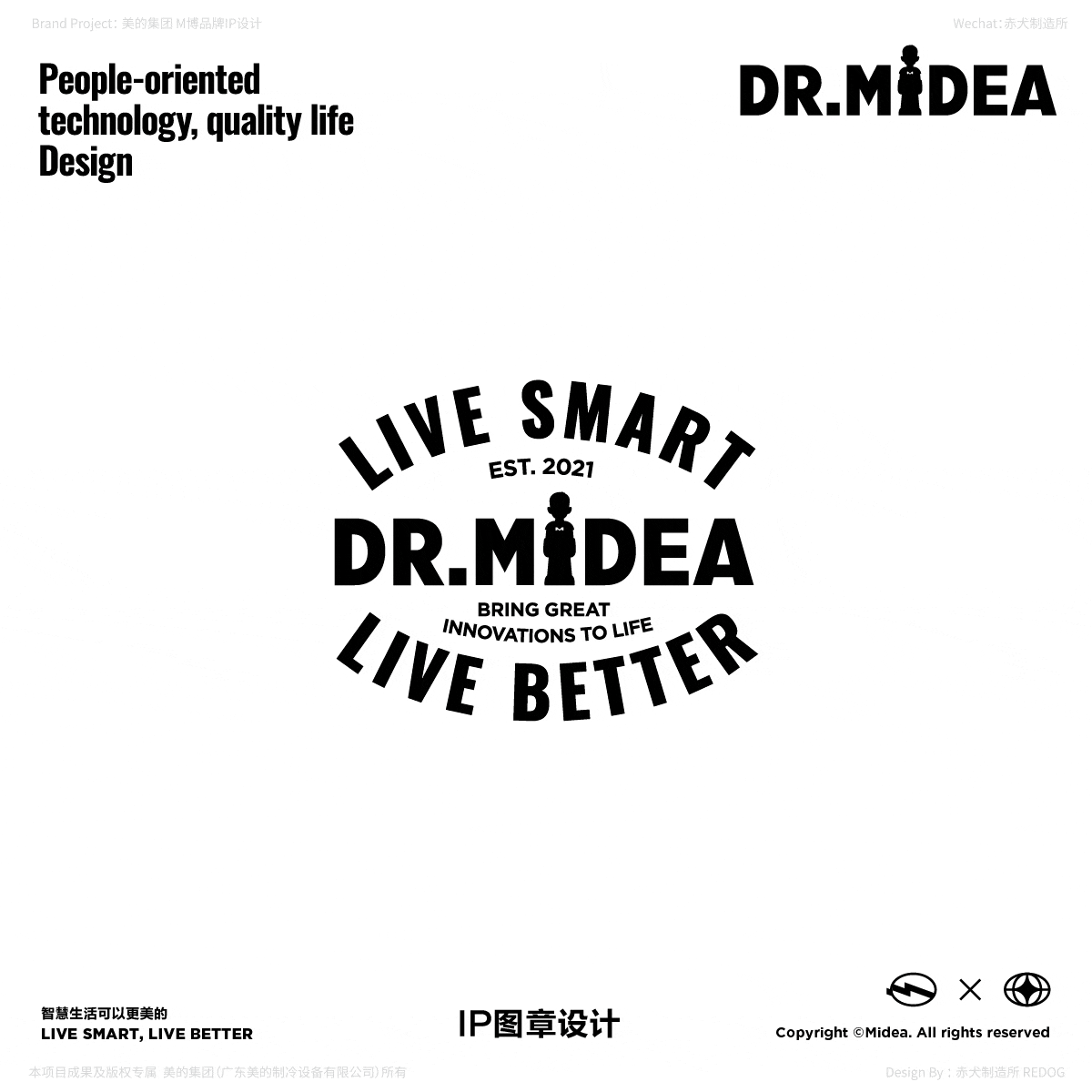 美的集团品牌IP体系-M博DR.MIDEA(图ZMjc0NDcyMjky) - 品牌 - 站酷设计师赤犬制造所REDOG原创素材 - 站酷ZCOOL