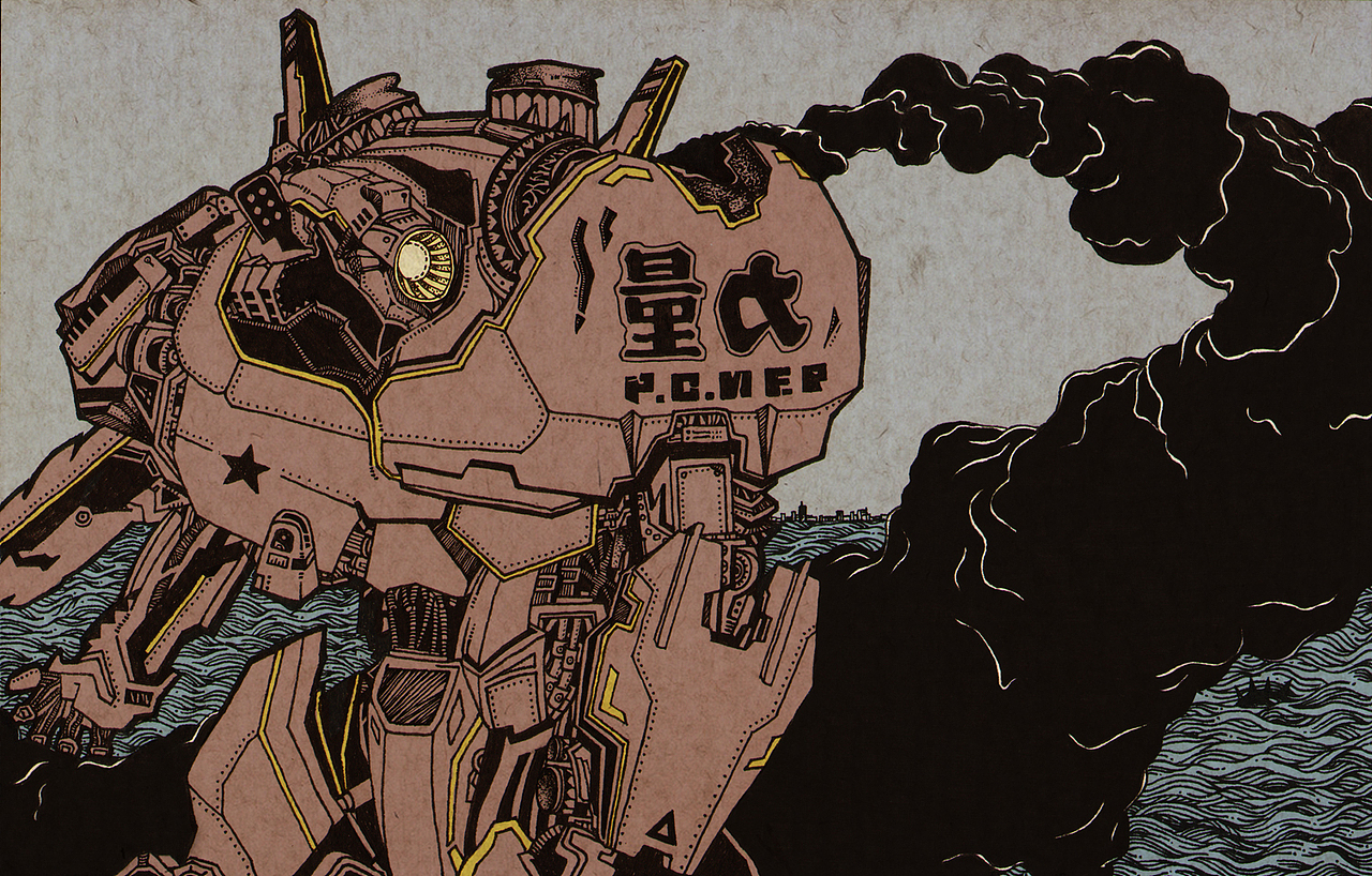 中国机甲-暴风赤红