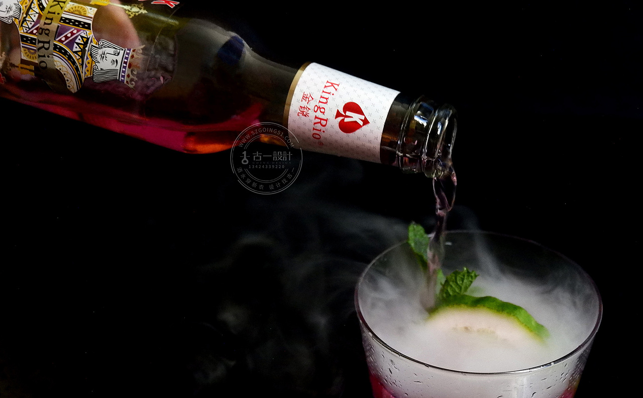 红桃k黑桃k苏打酒包装设计 古一设计酒包装设计案例