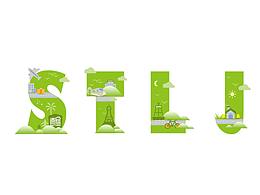 城市旅居辅助图形设计与配色