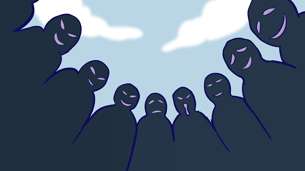 "语言的代价"语言暴力公益逐帧动画设计短片