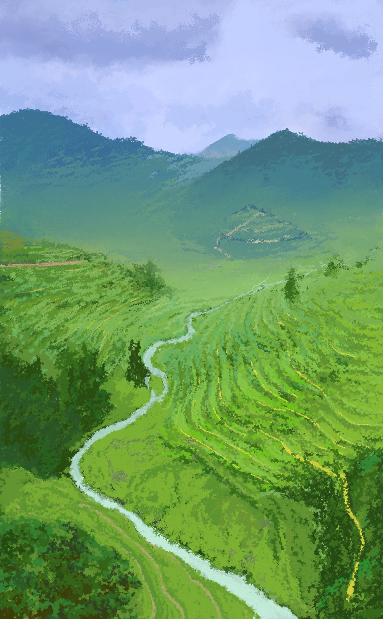 第=张风景|插画|游戏原画|花花的工作站 - 原创作品 - 站酷 (zcool)