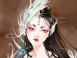水彩临摹