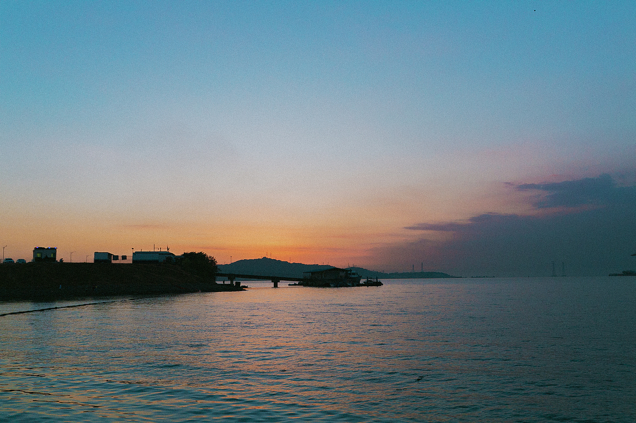 遇见夕阳的路上「深圳写真约拍」