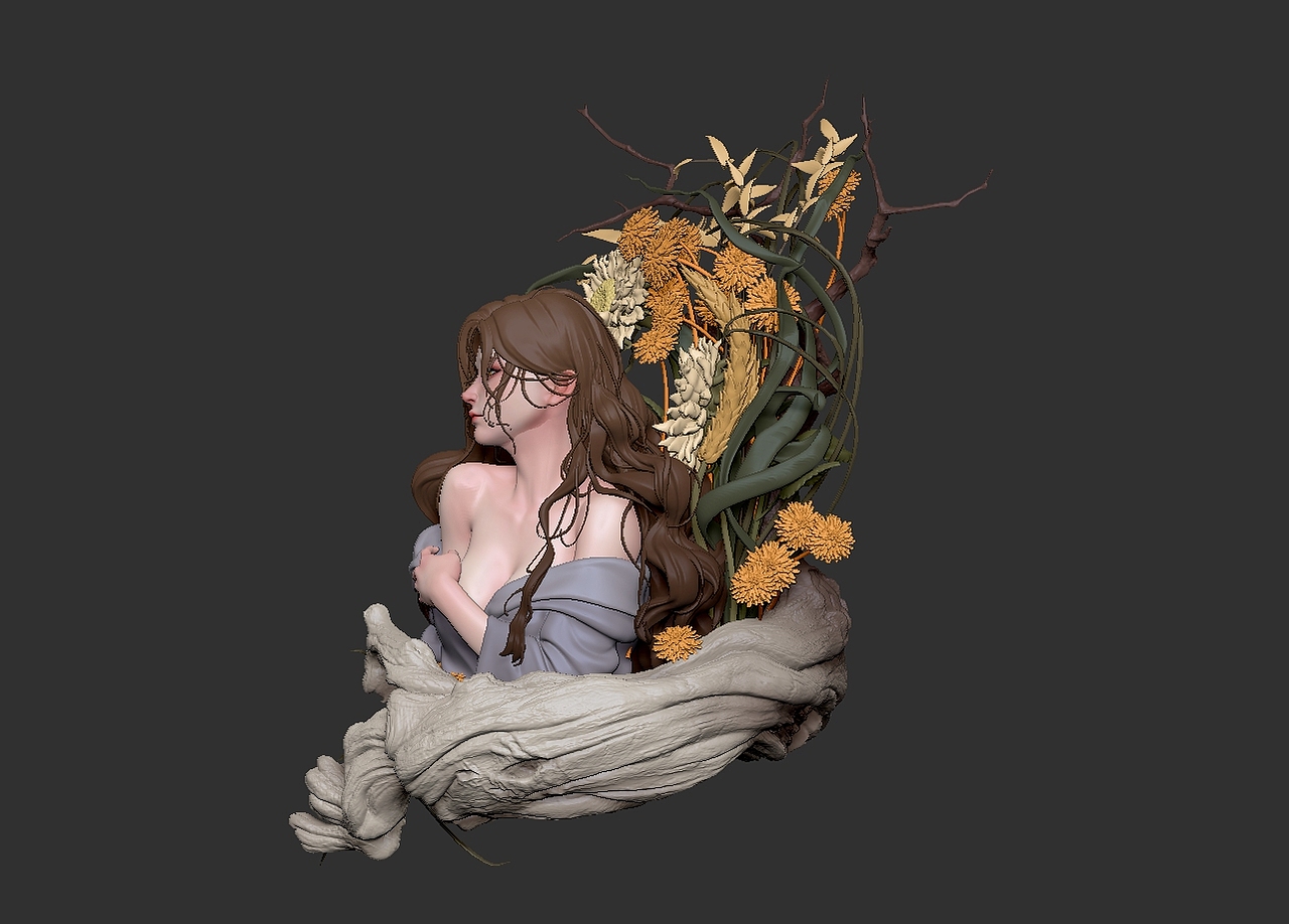 秋（图ZMjkwODkzNTYw） - 人物/生物 - 站酷设计师一点不黑的小黑原创素材 - 站酷ZCOOL