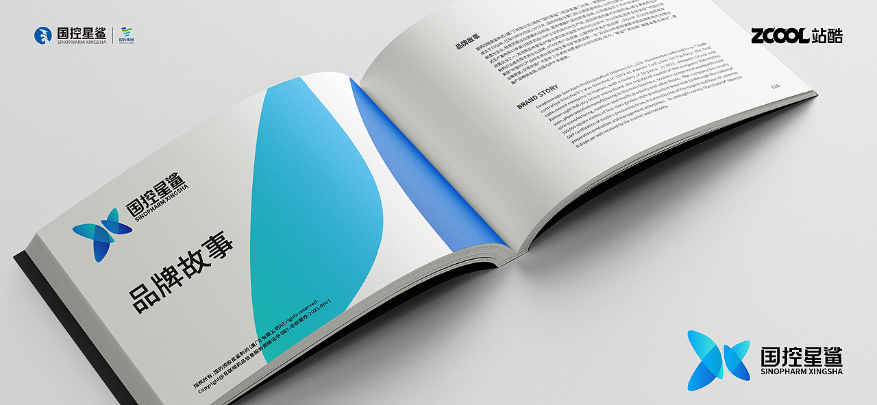 内蕴，链接与盛放——国控星鲨LOGO升级（图ZMjk3MTAzNjQ0） - Logo - 站酷设计师奇奇奇路原创素材 - 站酷ZCOOL