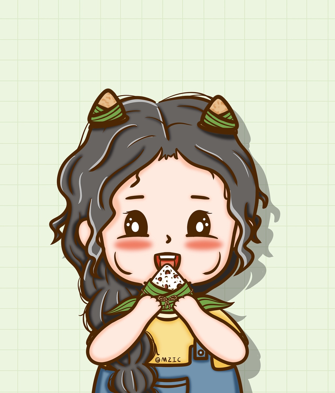 一些可爱女孩子头像（图ZMzA2MjI4MTEy） - 艺术插画 - 站酷设计师麦子_liu原创素材 - 站酷ZCOOL