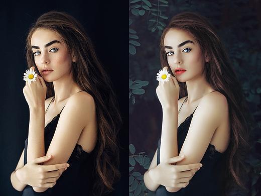 人物修圖練習(xí)（個人主頁-ZMjQ1MzQxNTY=） - 修圖/后期 - 站酷設(shè)計師妖小七YJ原創(chuàng)素材 - 站酷ZCOOL