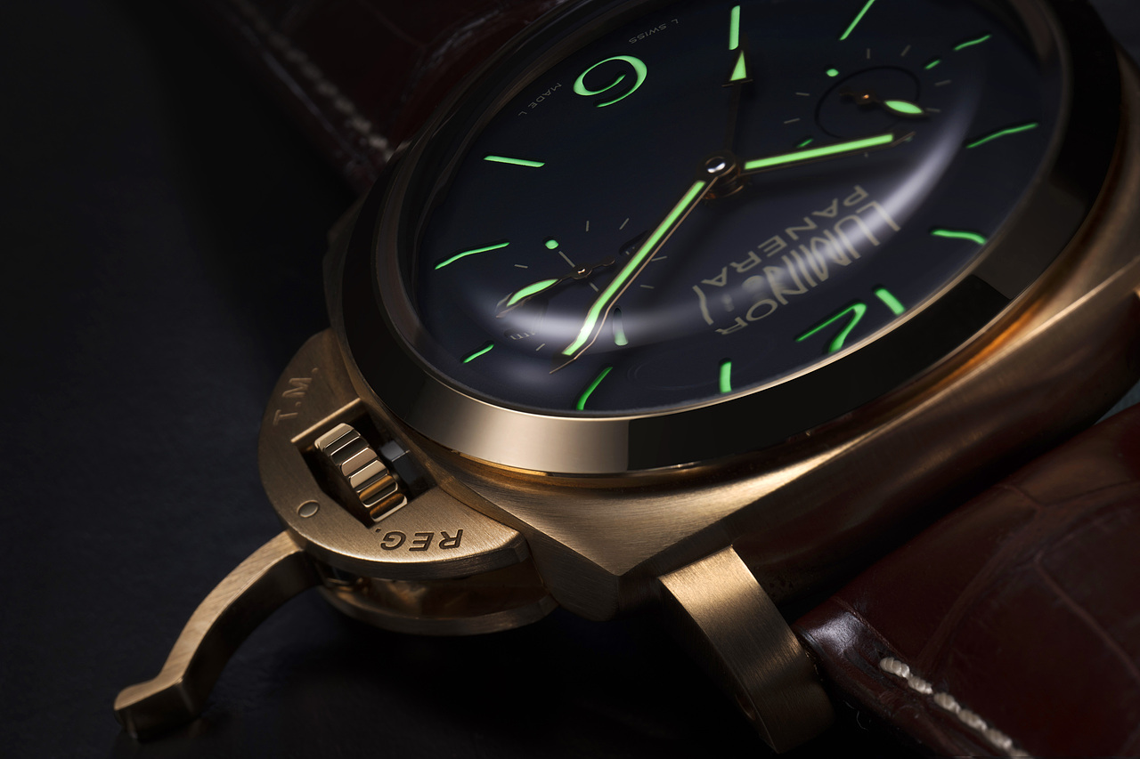 沛纳海陀飞轮表产品拍摄