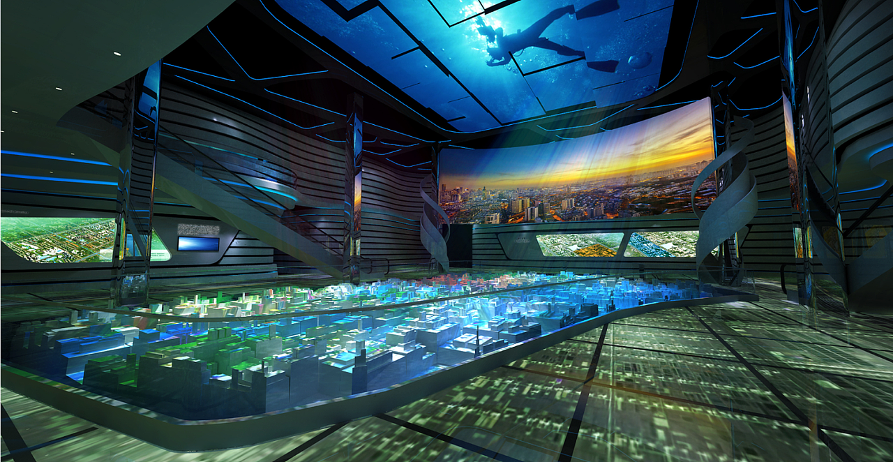 城市规划馆|空间|展陈设计|螺丝钉_原创作品-站酷(zcool)