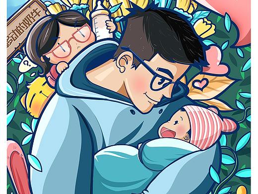 好想念儿子（个人主页-ZNTIyNzA2OTY=） - 创作习作 - 站酷设计师KelnyChen原创素材 - 站酷ZCOOL