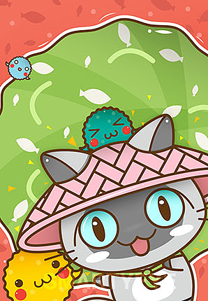 萌猫（图ZMTM3OTUzMDA=） - 商业插画 - 站酷设计师smartyeye原创素材 - 站酷ZCOOL