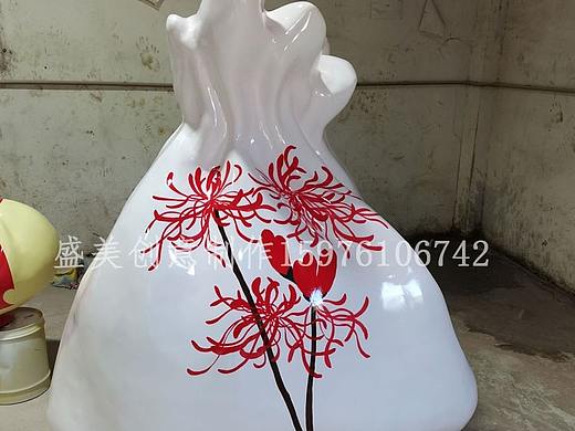 玻璃钢福袋雕塑创意袋子落地摆件生活用品小品店内装饰