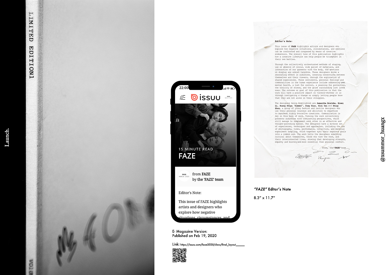 🅵🅐🆉🅴 | 时尚刊物