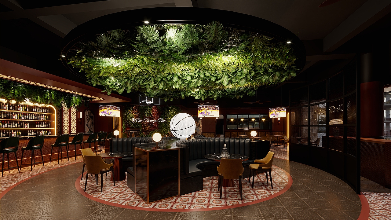 NBA主题酒吧_Part1（图ZMjczNjk4MDU2） - 建筑/空间 - 站酷设计师某科学的大树原创素材 - 站酷ZCOOL