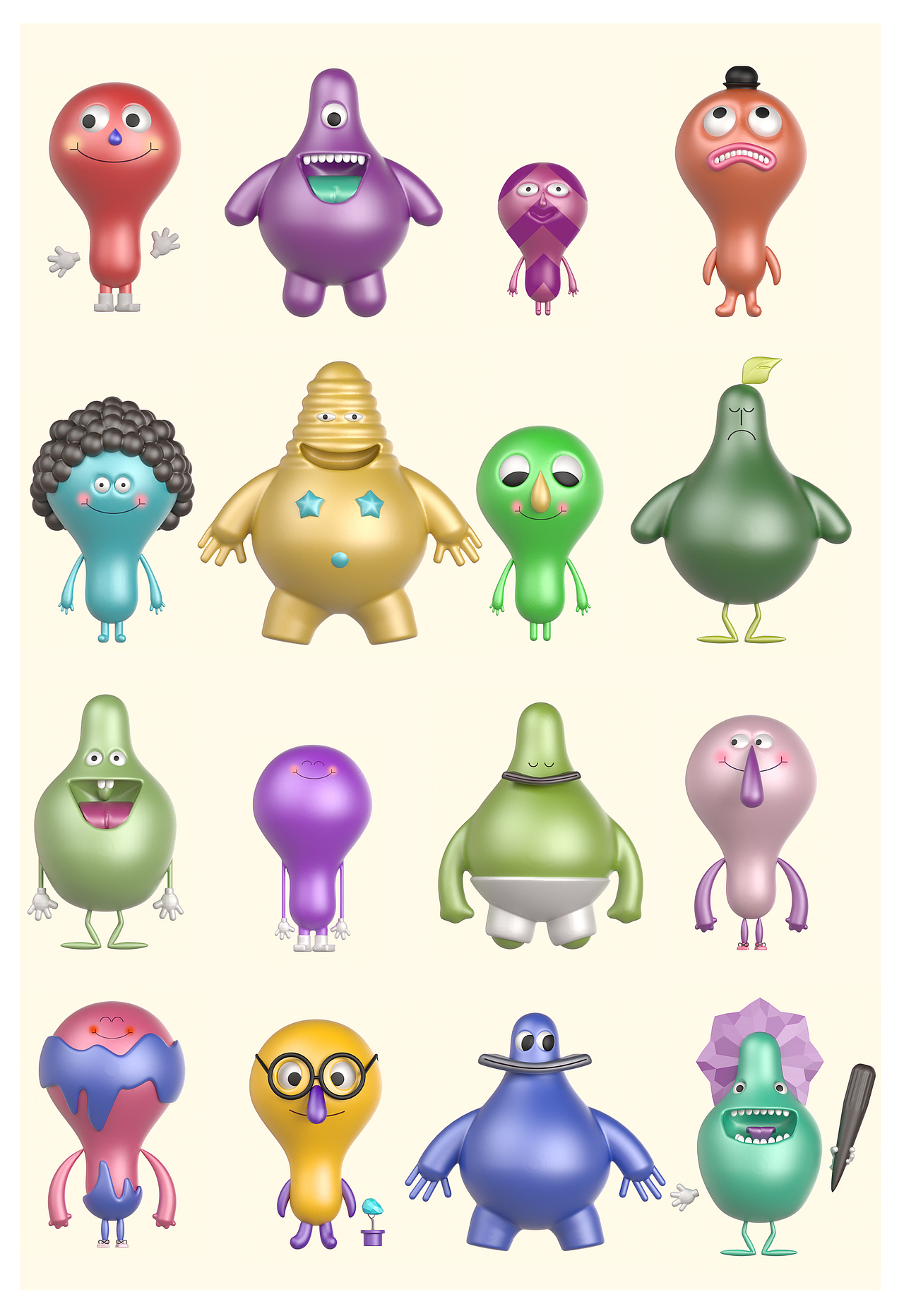 C4D√二维转三维