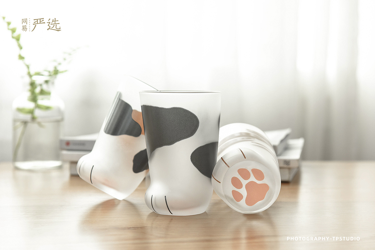 杯子摄影-网易严选猫脚杯（图ZMTY2NjM0Njky） - 产品摄影 - 站酷设计师LensVision摄影原创素材 - 站酷ZCOOL