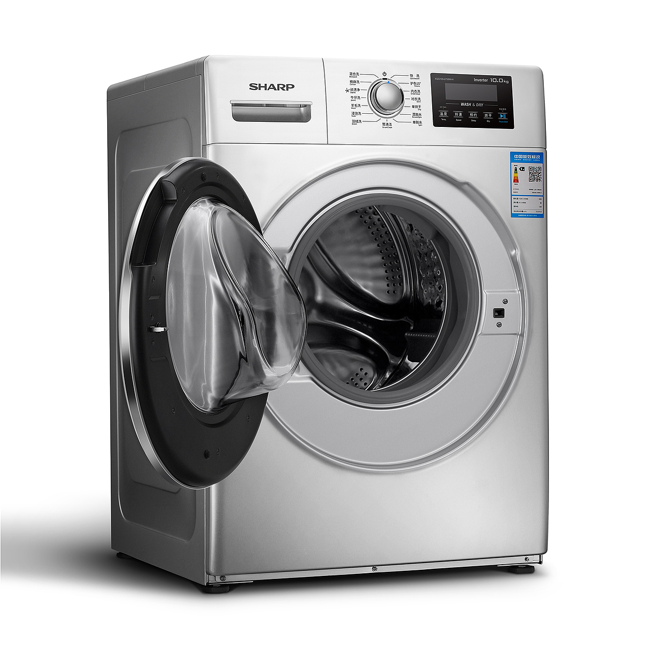 夏普滚筒洗衣机