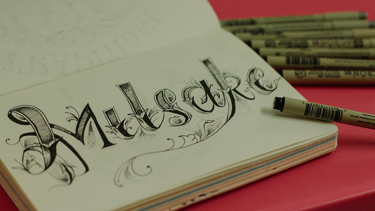 【字体设计】英文花体（图ZMjg4NDgzNDg=） - 字体/字形 - 站酷设计师1Q33原创素材 - 站酷ZCOOL