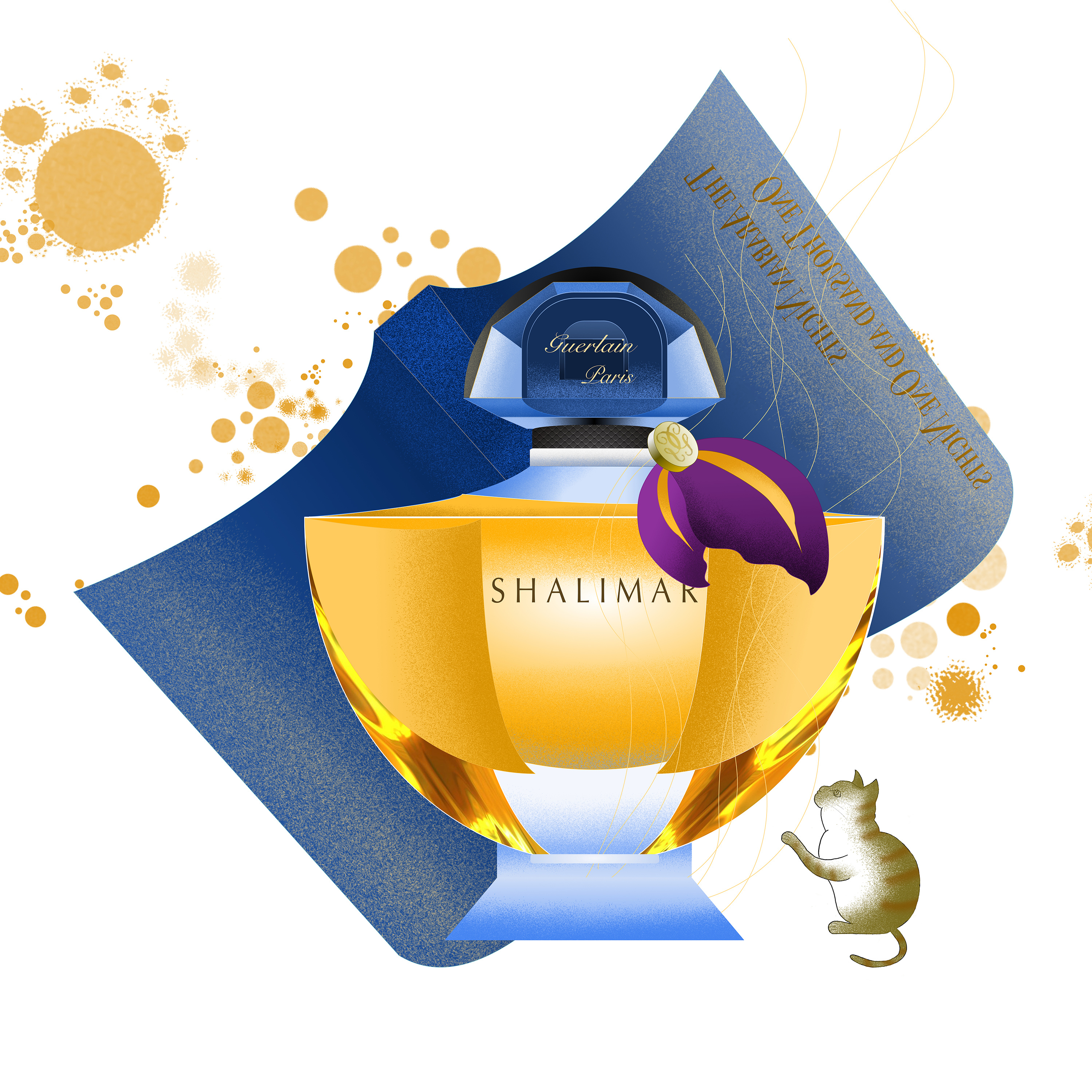 一百个香水瓶(001-005)|插画|插画习作|可小卡卡 - 原创作品 - 站酷