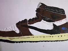 手繪AIR JORDAN（個人主頁-ZNDM0Nzg5NTY=） - 創(chuàng)作習作 - 站酷設計師小胖美術工作室原創(chuàng)素材 - 站酷ZCOOL