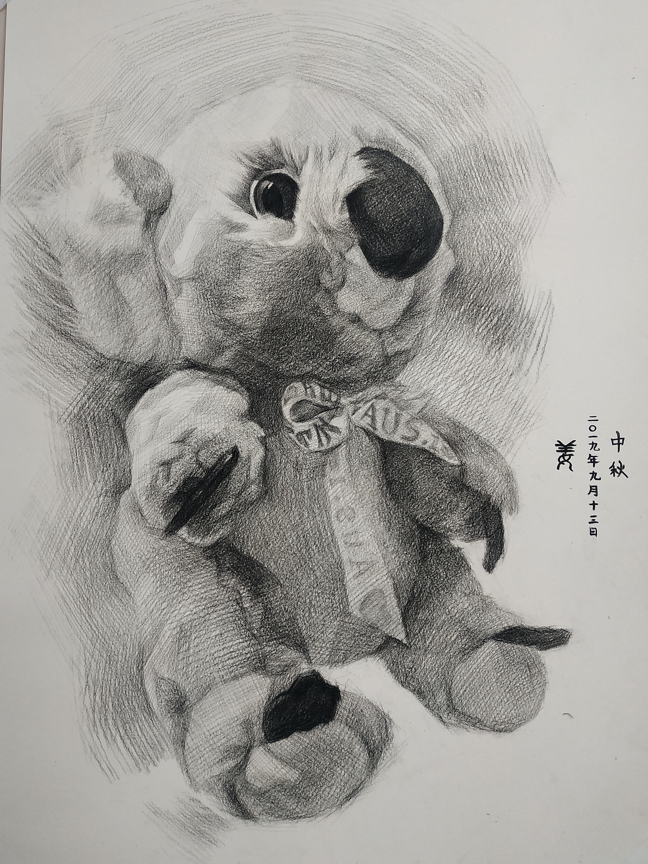 素描·考拉玩偶（图ZMTkyMDYyMjEy） - 绘画 - 站酷设计师饕餮無仁原创素材 - 站酷ZCOOL
