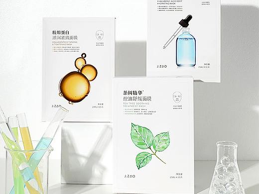 面膜产品创意场景摄影