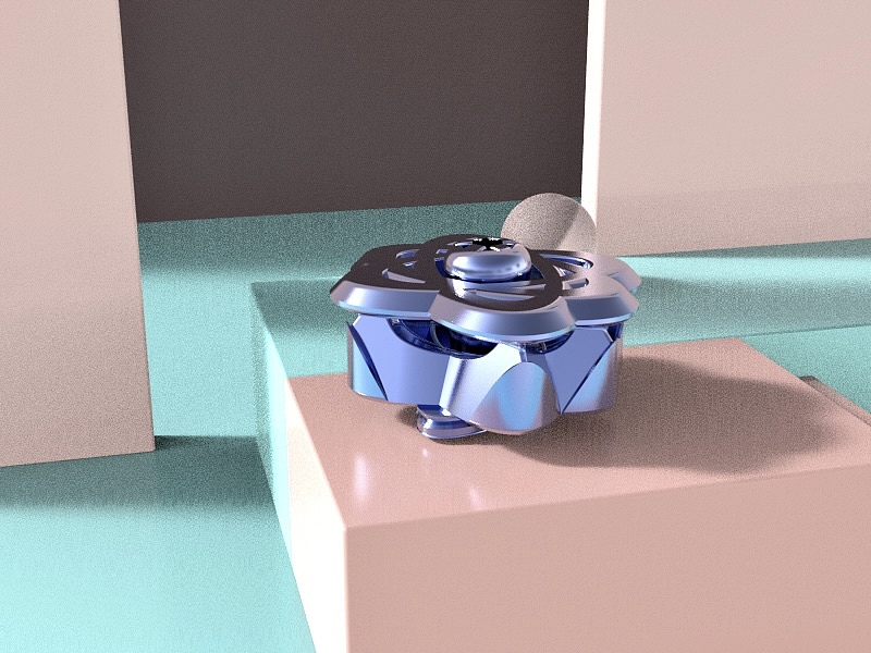 Rhino建模+Keyshot10渲染近期成果,蒙元风盔帽与加湿器