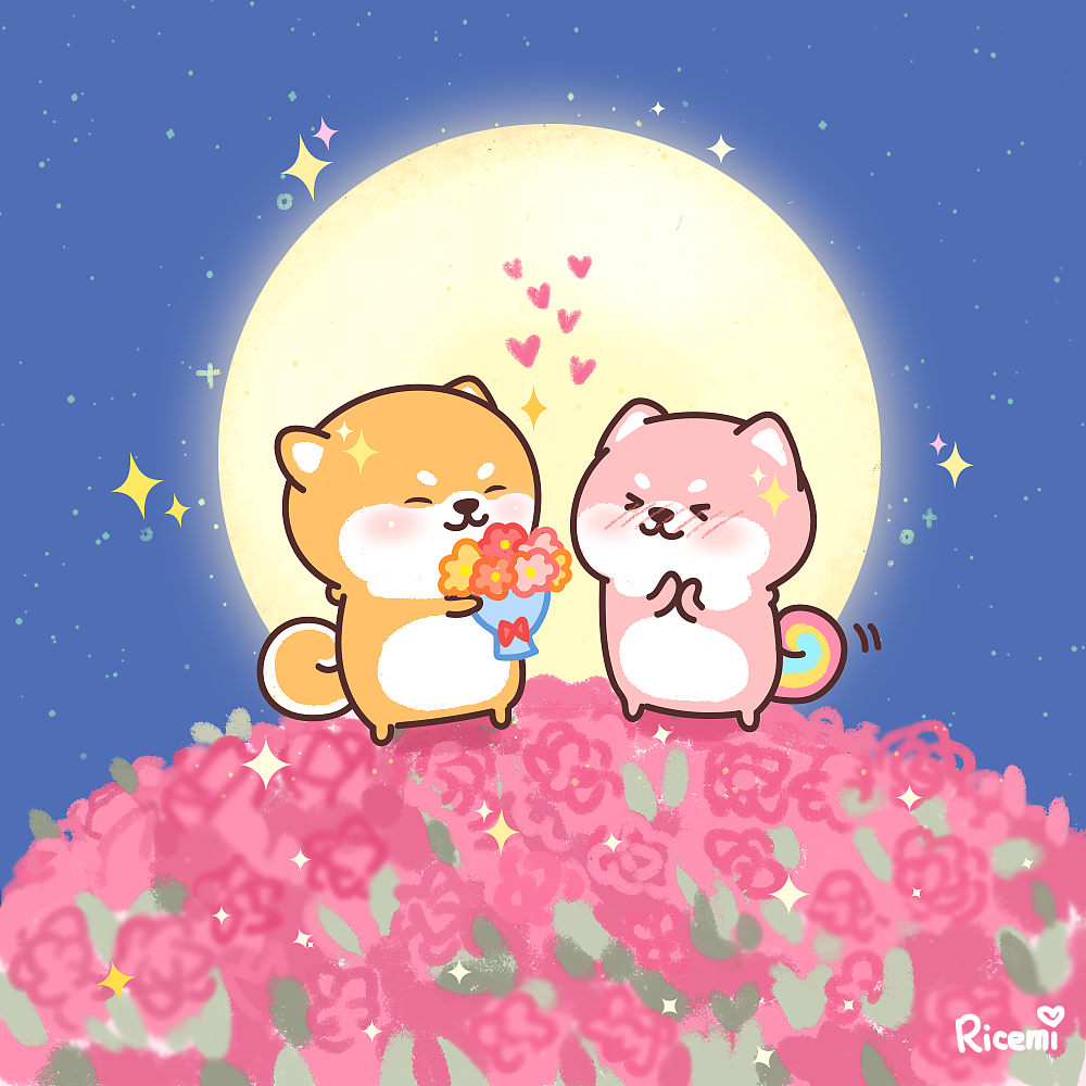 收货今日份可爱柴柴（图ZMTg3NDc4ODE2） - 商业插画 - 站酷设计师Ricemi_Wu原创素材 - 站酷ZCOOL