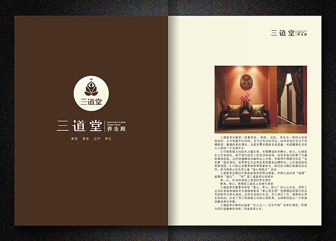 三道堂养生殿项目手册（图ZNzk4ODM2MA==） - 其他平面 - 站酷设计师突破品牌策划原创素材 - 站酷ZCOOL