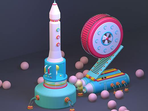 C4D数字