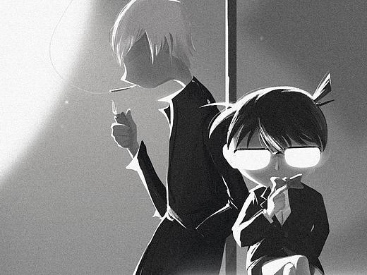 最“摆拍”柯南