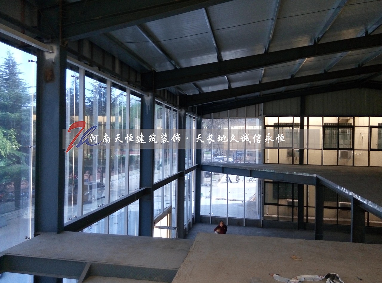郑州学校艺术馆设计|郑州财税学院艺术楼施工现场三