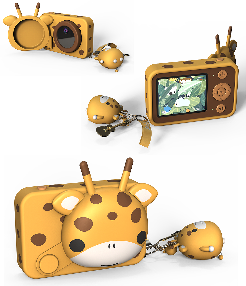 pahoer卡通造型相机|工业/产品|电子产品|橙漫文化_原创作品-站酷