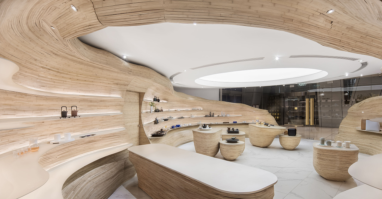 CUN寸DESIGN|源于东方的延伸 哲品北京国贸三期品牌店（图ZMjQ1NjY3OTg0） - 家装设计 - 站酷设计师CUN寸匠原创素材 - 站酷ZCOOL