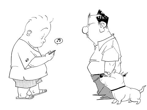 系列漫画《瑞先生》之站住，别动！