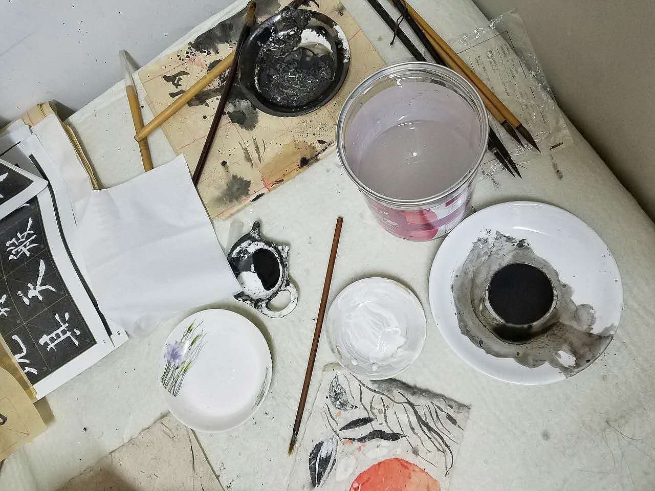 《寻海记》水墨插画（图ZNzUxMDkyNjA=） - 概念设定 - 站酷设计师熟饭要发光原创素材 - 站酷ZCOOL