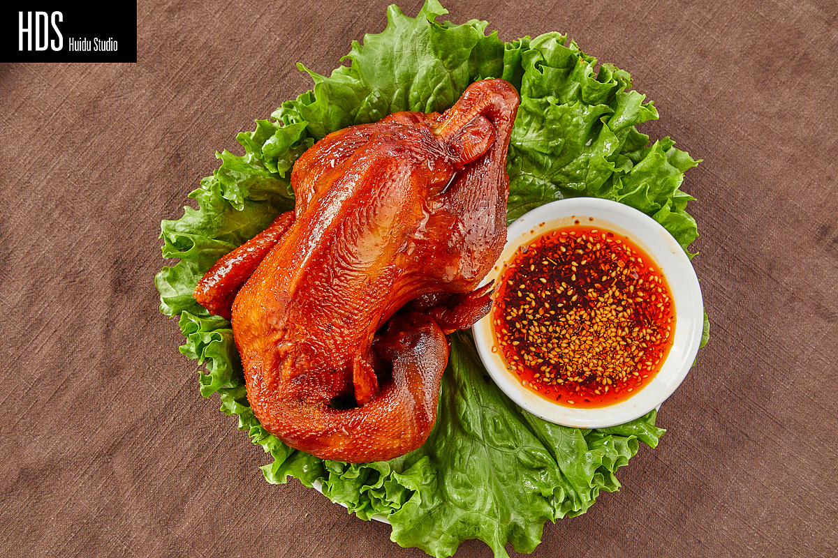 肉类食品麻油鸡产品静物图片拍摄