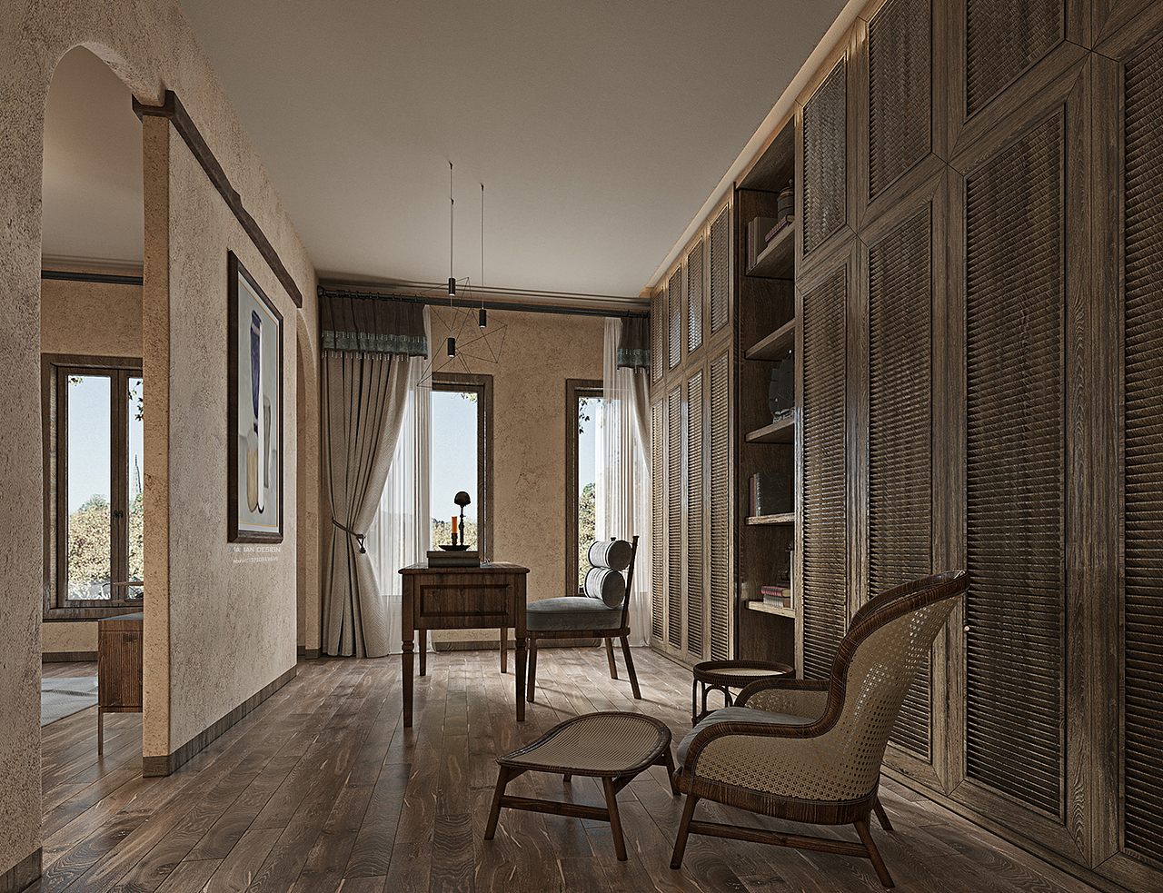 旧中见贵气,破中显隐奢