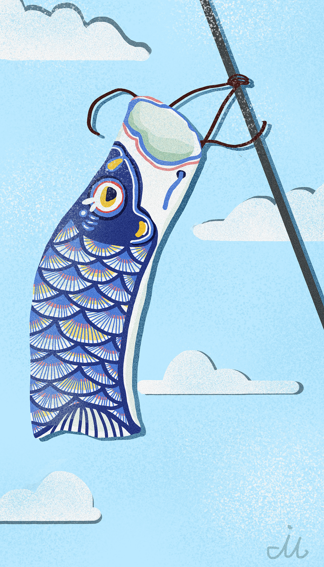 好久不见鲤鱼旗