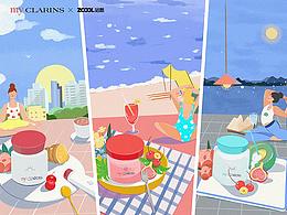 #my CLARINS 寻找天然好食肌-《Day to night》